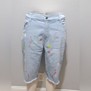 Dash American Designer Paint Splatter Jean Size 42.